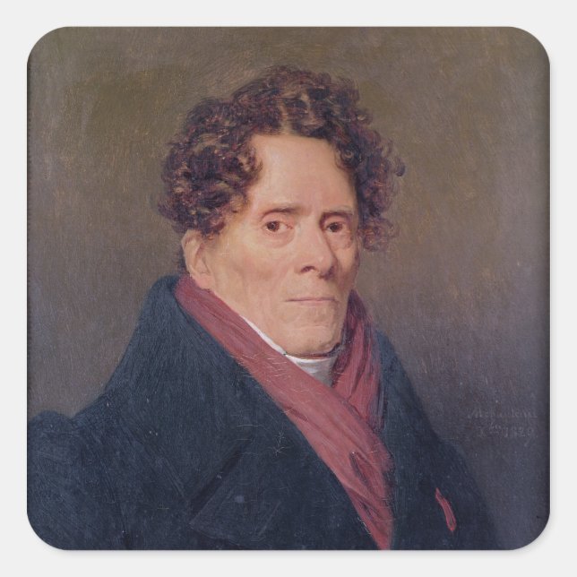Count Pierre-Louis Roederer  18th-19th century Square Sticker (Front)