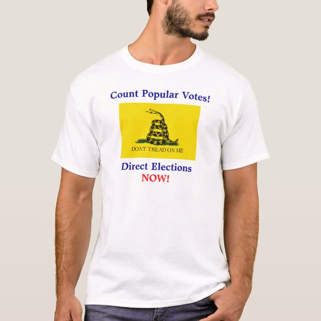Count Popular Votes T-Shirt (Front)