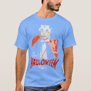 Count Scarys Halloween 80s Horror Radio Host T-Shirt