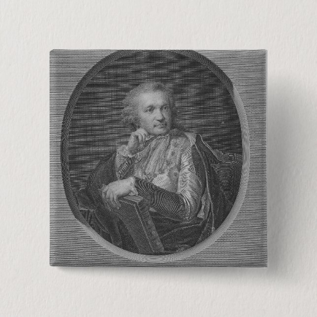 Count Stroganov 15 Cm Square Badge (Front)