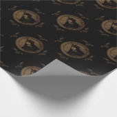 Count Vlad Dracula Wrapping Paper (Corner)
