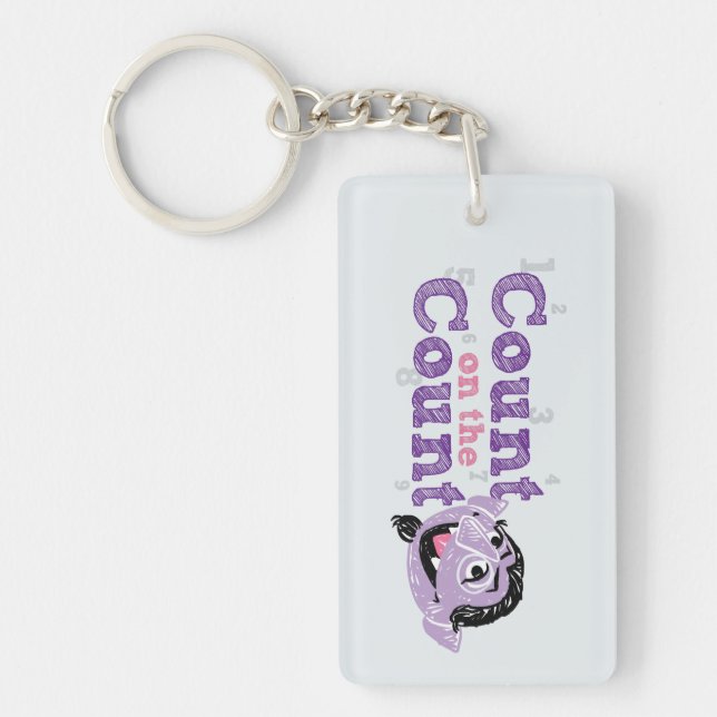 Count von Count Image Key Ring (Front)