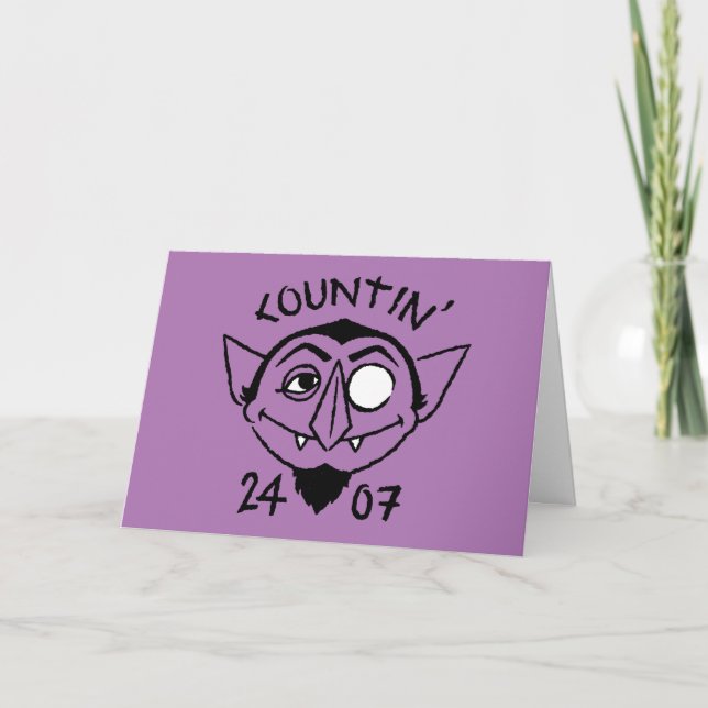 Count von Count Skate Logo - Countin' 24/7 Card (Front)