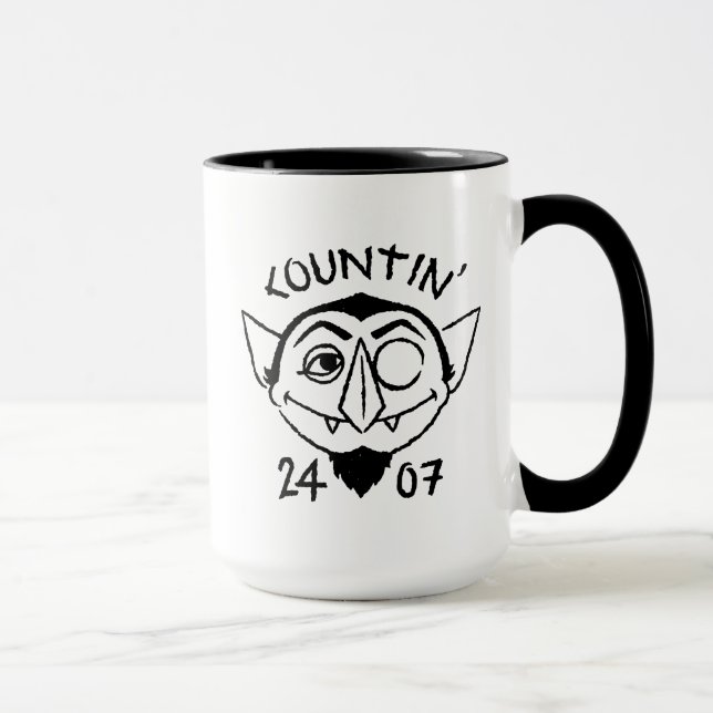 Count von Count Skate Logo - Countin' 24/7 Mug (Right)