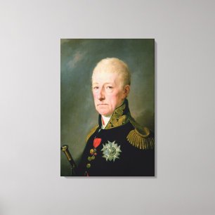 Count Wenzei Anton von Kaunitz Canvas Print