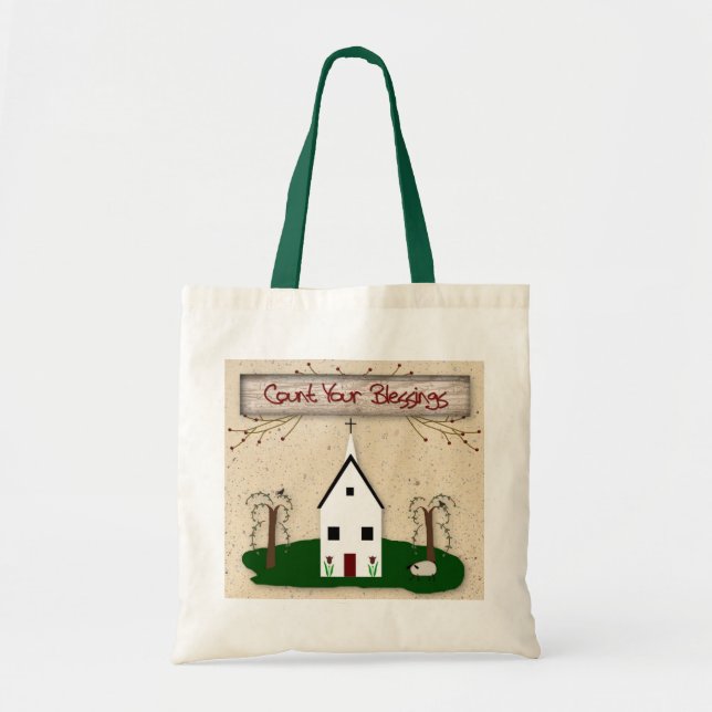 Count Your Blessings Church Bag (Front)