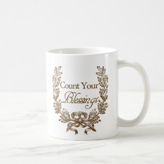Count Your Blessings Coffee Mug