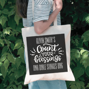 Count Your Blessings Kid's Name VBS Church Bag