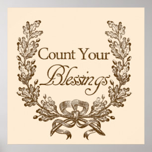 Count Your Blessings Poster