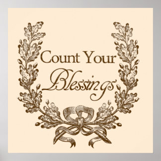 Count Your Blessings Poster