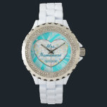Countdown Wedding Watch for Bride! Add Name! Dates<br><div class="desc">My digital design for the Bride to be!   CHANGE Watch,  style or colour!</div>