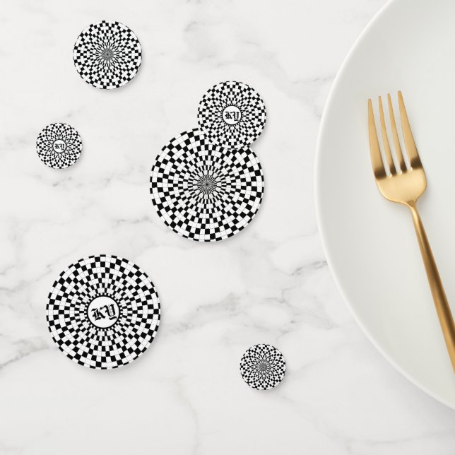 Counter Spirals by Kenneth Yoncich Confetti (Group)