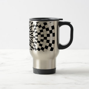 Counter Spirals by Kenneth Yoncich Travel Mug