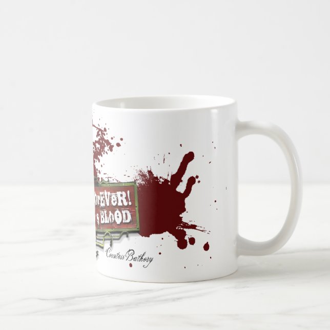 Countess Bathory Sock Puppet Coffee Mug (Right)