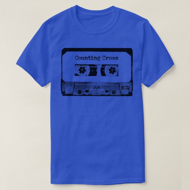 Counting Crows Cassette Tape T-Shirt (Design Front)