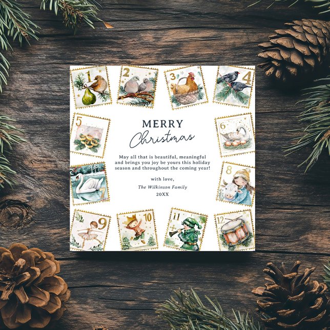 Counting Down To Christmas Holiday Card (Creator Uploaded)