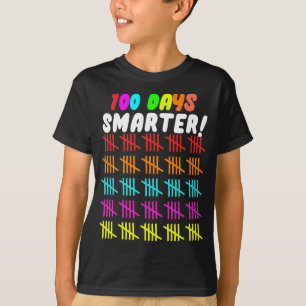Counting Hash Marks 100 days of school T-Shirt