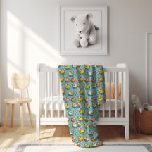 Counting Sheep baby blanket