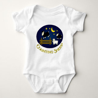 Counting Sheep Baby Bodysuit