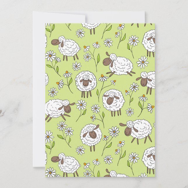 Counting sheep on honney dew green (Front)