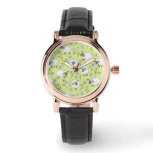 Counting sheep on honney dew green watch