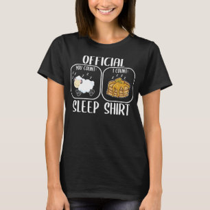 Counting Sheep Pancakes Sleep Shirt