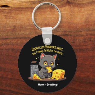  Countless Horrors Await, But I Remain Faithful  Key Ring