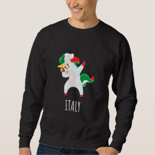 Countries Flags Unicorn Designs - Dabbing Unicorn  Sweatshirt