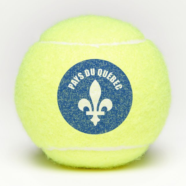 Countries of Quebec Tennis Balls (Front)