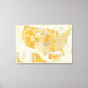 countries taxation to assessed valuation canvas print