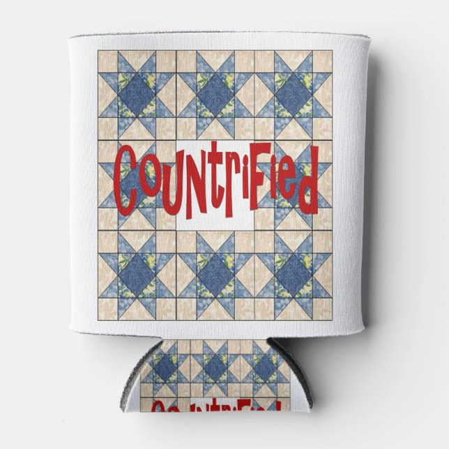 Countrified  can cooler (Front)