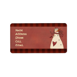 Country address labels