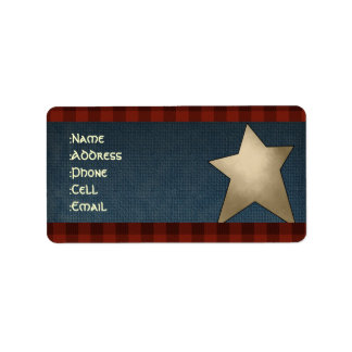Country address labels