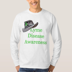 Country and Western Rustic Lyme Disease Awareness T-Shirt