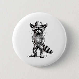 Country Animal Themed For Men, Women &amp; Youth V 6 Cm Round Badge