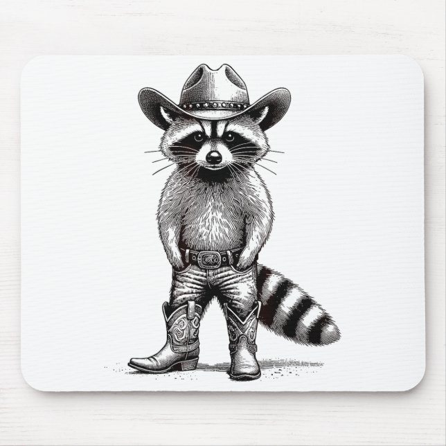 Country Animal Themed For Men, Women &amp; Youth V Mouse Pad (Front)