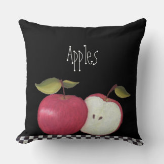 Country Apple Throw Pillow