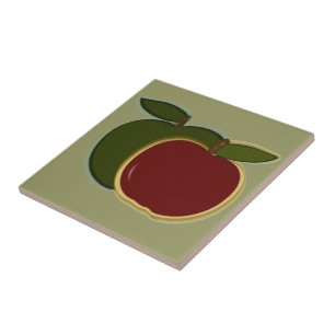 Country Apple Tile (green)