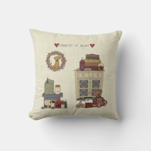 Country at Heart Cushion