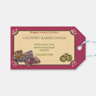 COUNTRY BAKED GOODS TAG