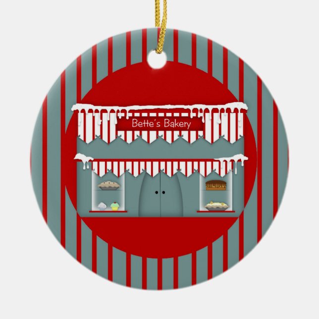 Country Bakery Ornament (Front)