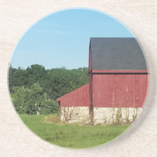 Country Barn Coaster