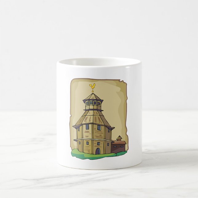 Country Barn House Coffee Mug (Creator Uploaded)