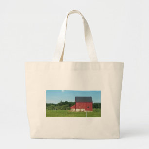 Country Barn Large Tote Bag