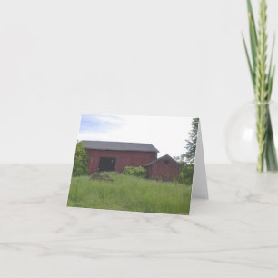 Country Barn Notecard