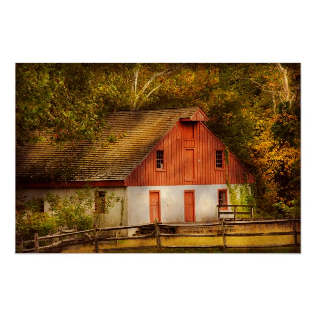 Country - Barn - Out to pasture Poster (Front)