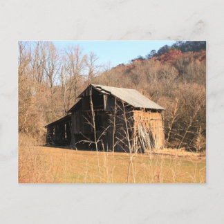 Country Barn Postcard