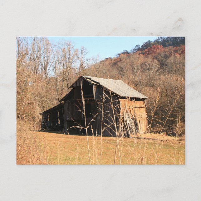 Country Barn Postcard (Front)