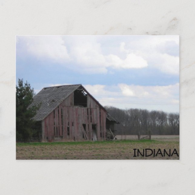 Country Barn Postcard (Front)