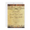 Country Barn Wood Vintage Paper Wedding Invitation